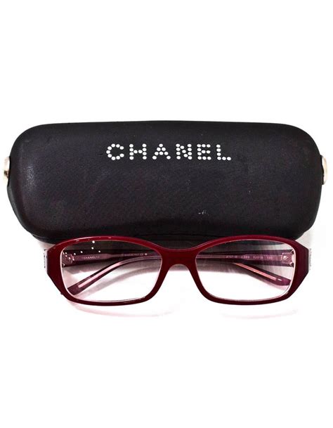 red chanel prescription glasses|where to buy Chanel eyeglasses.